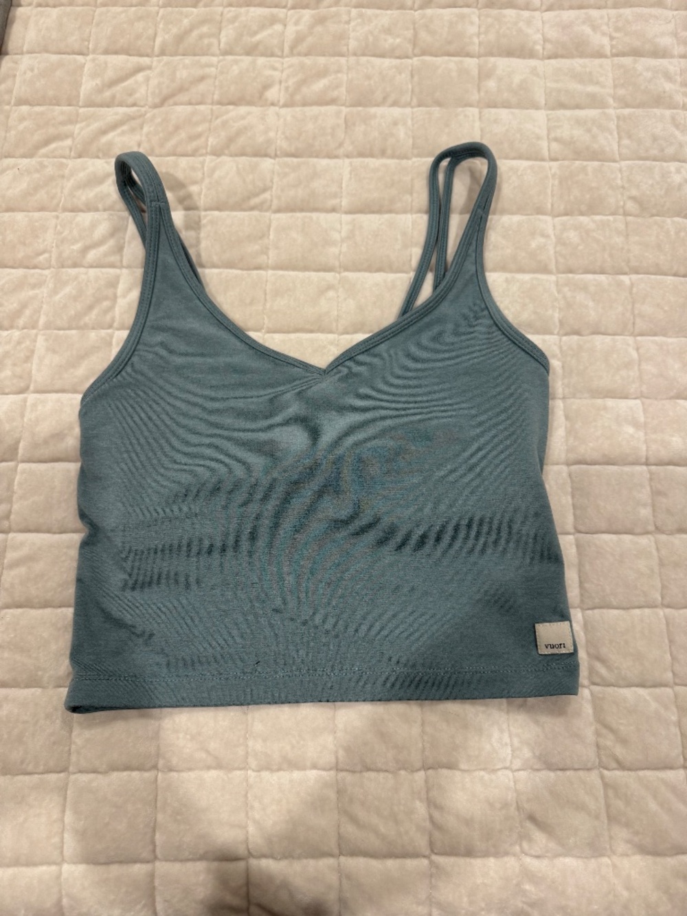 Vuori  Womens Halo Performance Crop Tank Top